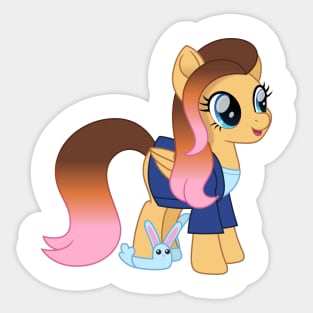 Daisy Sommer pony sleep Sticker